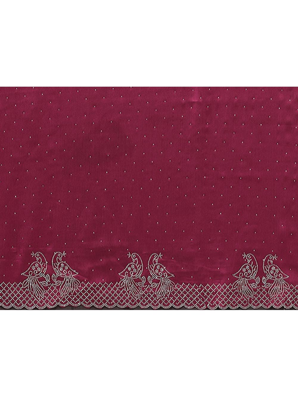 Pink Embellished Rangoli Silk Saree For Women