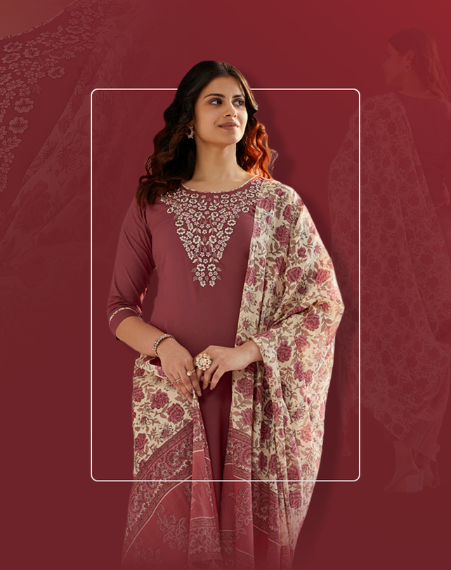 KURTA SET WITH DUPATTA