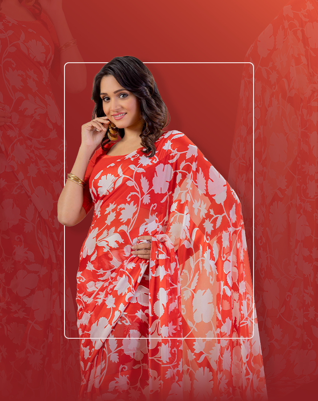 PRINTED SAREE