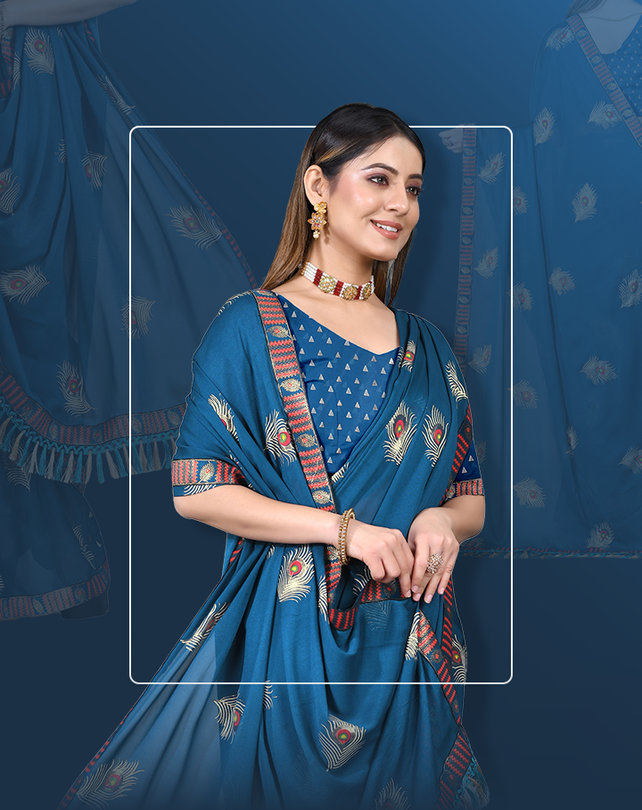 EMBRODIERY SAREE
